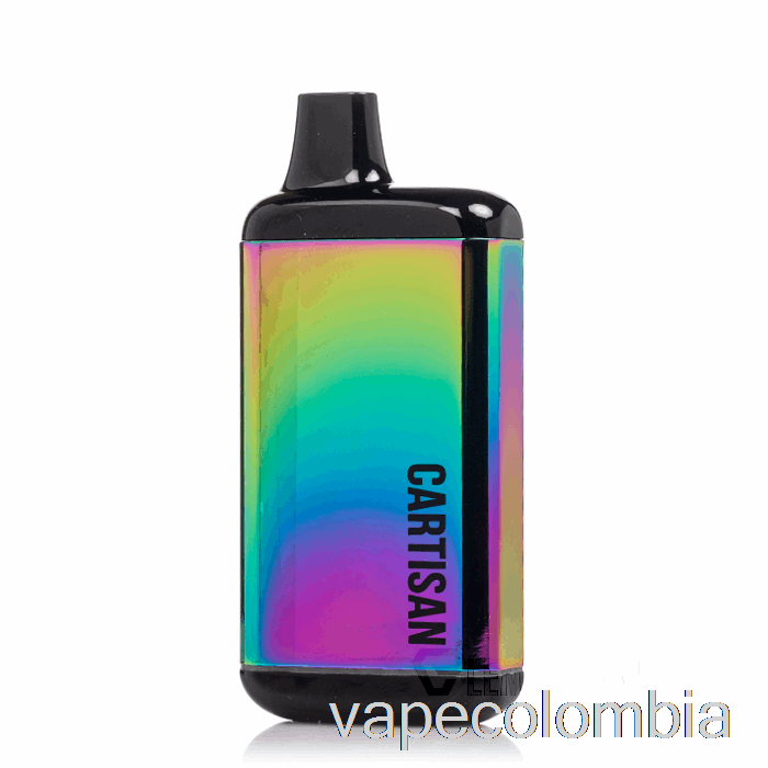 Kit Completo De Vapeo Carrusel Veil Bar 510 Batería Arcoiris